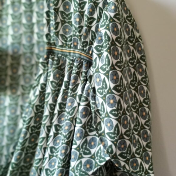 'MAX STUDIO' NWT Abstract Tulip Sleeve Top XL - Picture 8 of 12